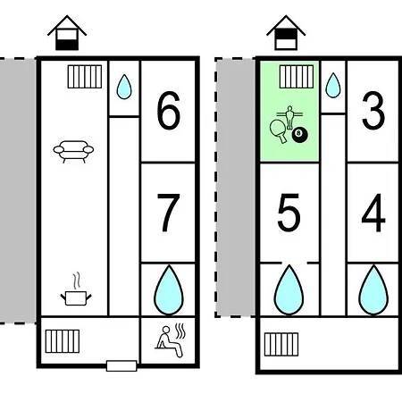 Gorgeous In Kastel Luksic Сasa de vacaciones *